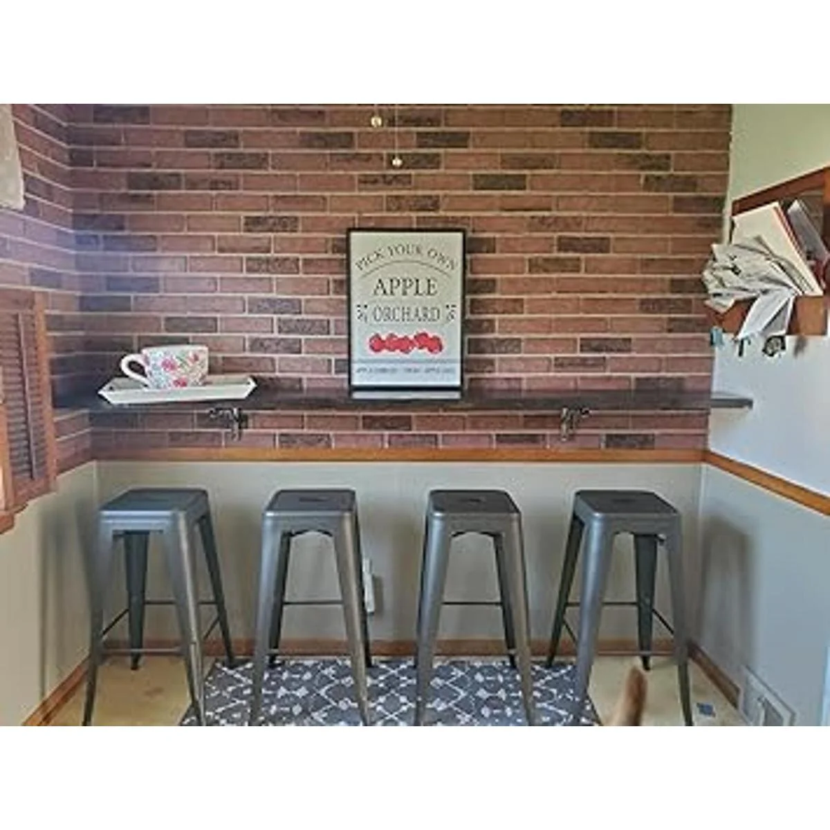 YUMORE Soportes plegables de 12 pulgadas carga máxima_6