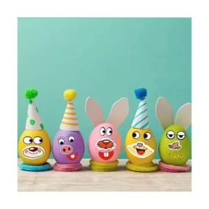 YTYKINOY 3 rollos 3000 unidades colorido nariz boca