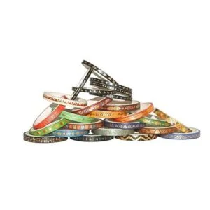 YUBBAEX Juego de 26 rollos de cinta washi india 0.197 in_4