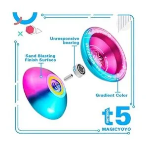 YOSTAR Yoyo Professional Yoyo T5 Plus Overlord aleación_4