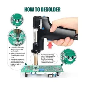 YIHUA 948 Estación de desoldadura 2 en 1 segura ESD de 80