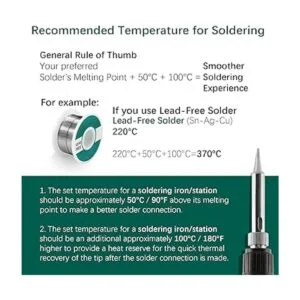 YIHUA Kit de soldador 947V con 3 luces LED control de_6