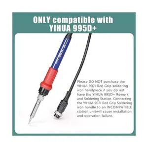 YIHUA 907I Mango de repuesto para soldador Yihua 995D