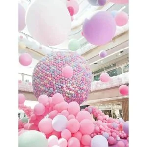 YINCHI 100 globos de látex pastel de 12 pulgadas grandes