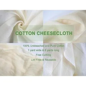 YJL Gasa de queso para colar 54 pies cuadrados 100_4