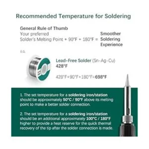 YIHUA 947III Kit de soldador de 60 W temperatura_6