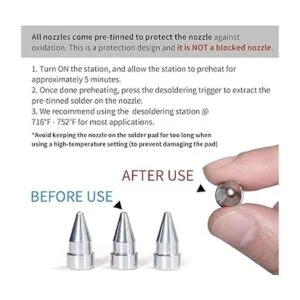 YIHUA 948 Estación de desoldadura 2 en 1 segura ESD de 80