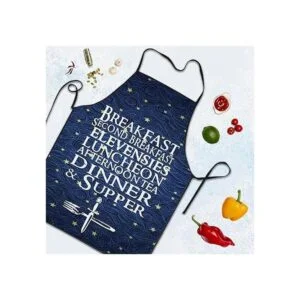 YISHOW Delantales de cocina unisex The Seven Daily Hobbit_4