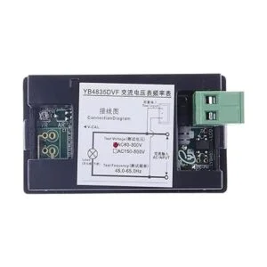 YN Digital AC Voltímetro AC80300V Contador de frecuencia