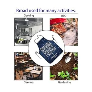 YISHOW Delantales de cocina unisex The Seven Daily Hobbit_3