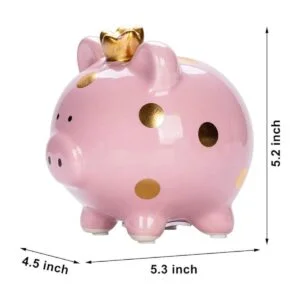 YJNSFT Alcancía para niñas pequeña caja de ahorro de_2