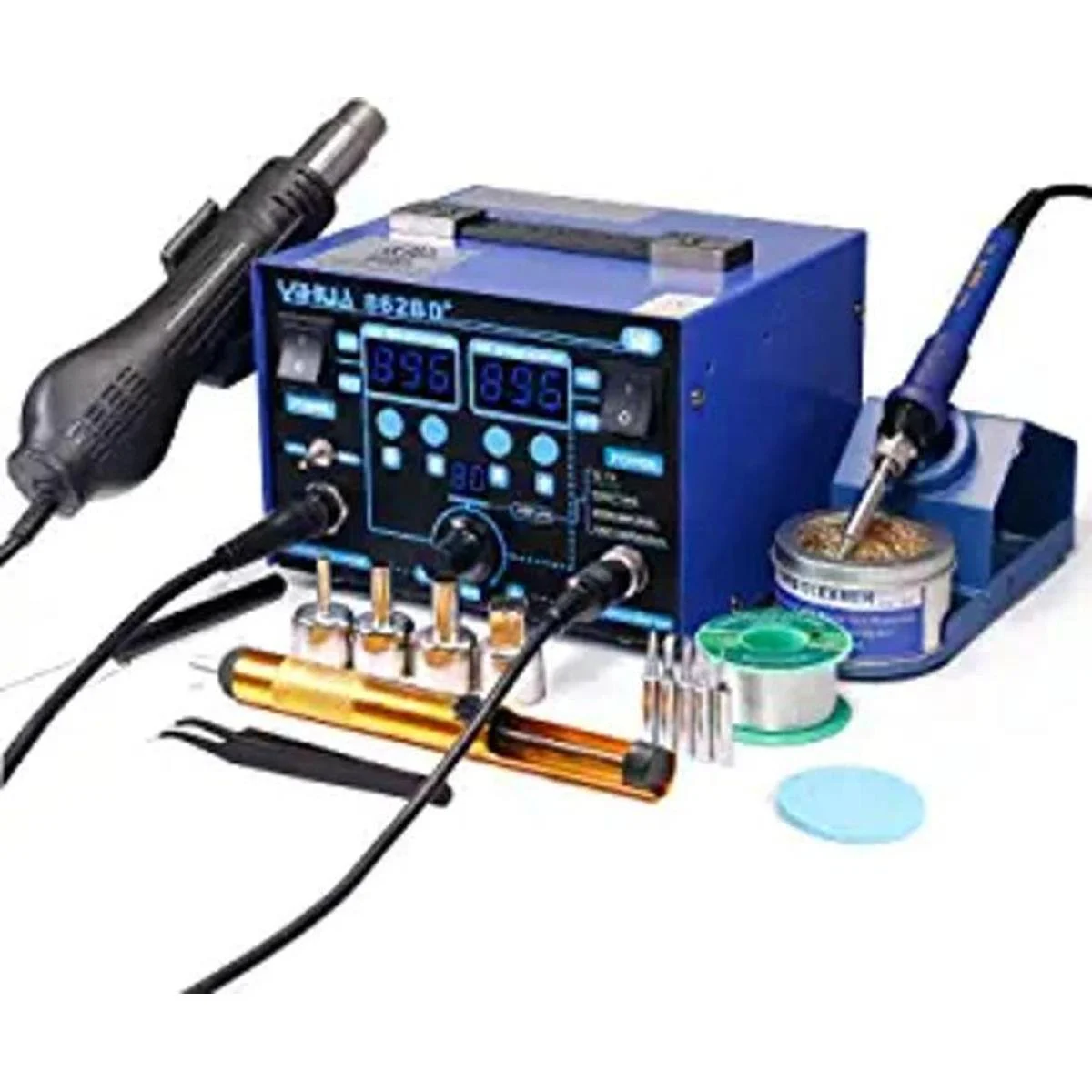 YIHUA 862BD SMD ESD Safe 2 en 1 estación de retrabajo de_1