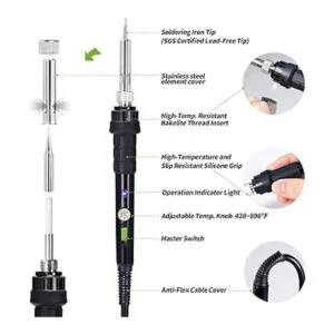 YIHUA 947III Kit de soldador de 60 W temperatura_3