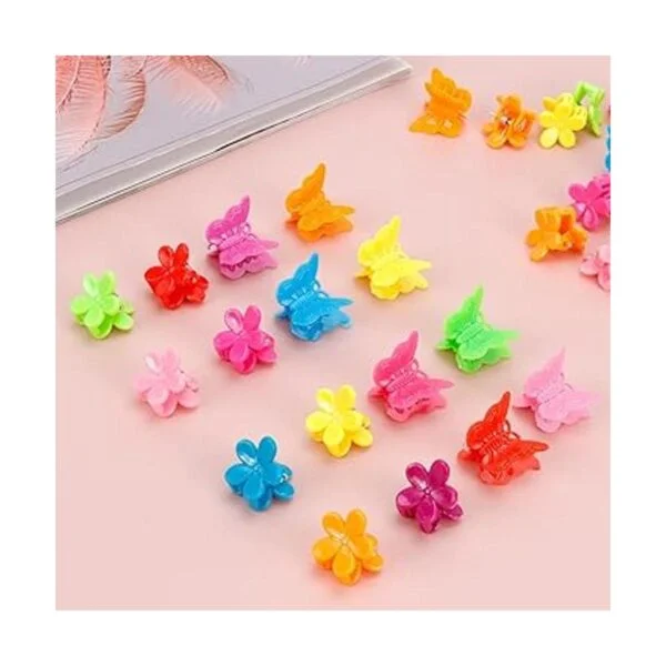YISSION 200 mini pinzas para el cabello de flores pinzas_6