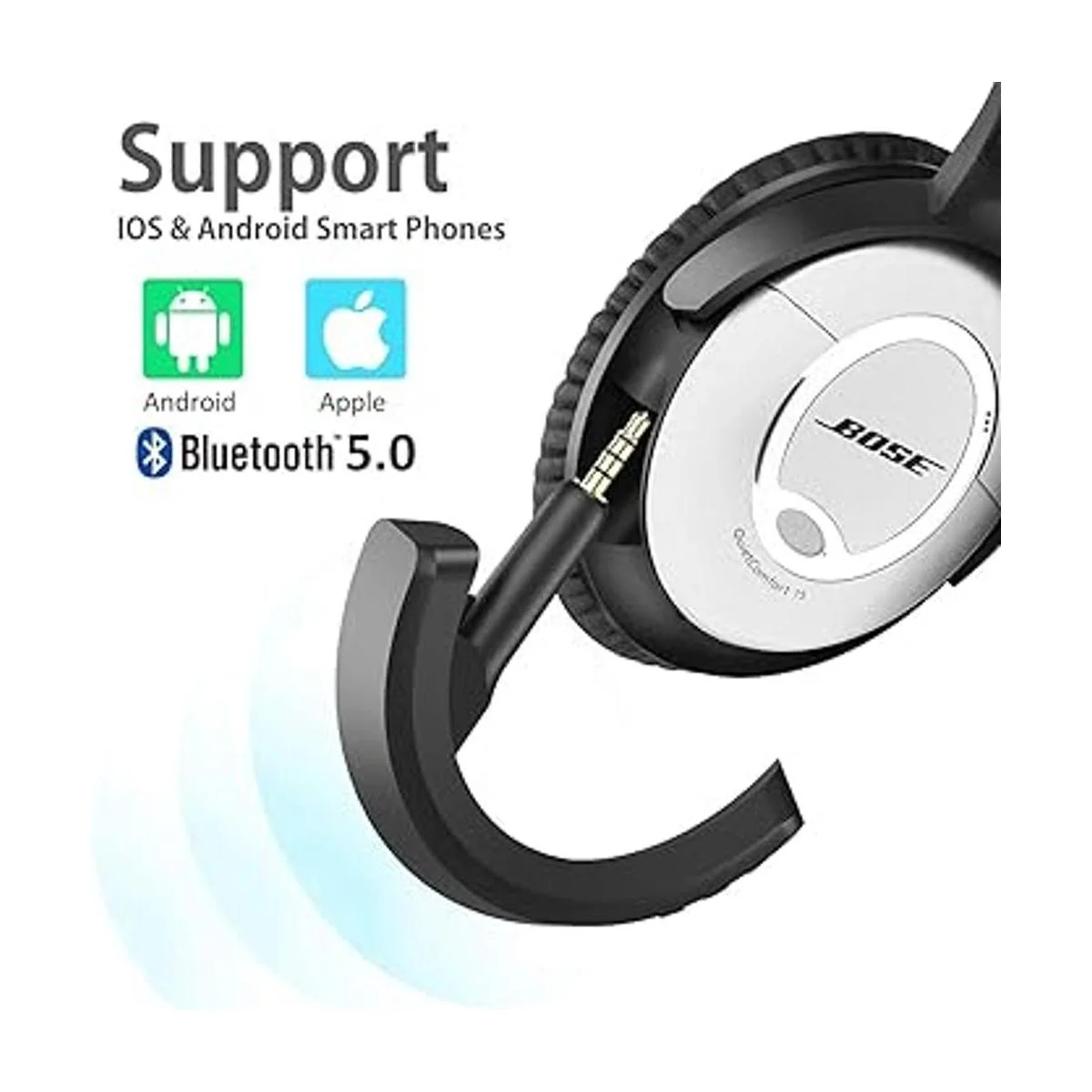 YOCOWOCO Adaptador inalámbrico Bluetooth 5.0 para Bose_6