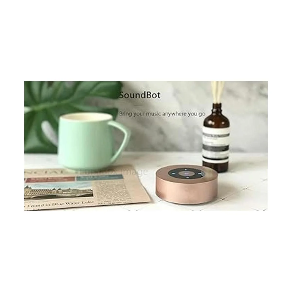 YIDAOYI Altavoz LED táctil Bluetooth portátil con sonido_6