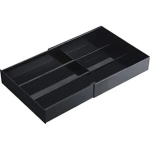 YAMAZAKI Home Organizador de cubiertos expandible para