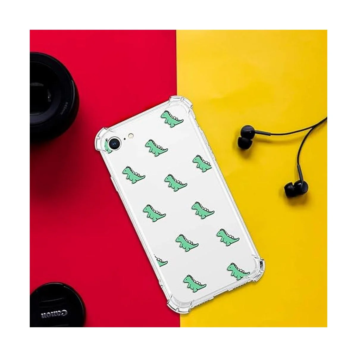 YESPURE Funda transparente para iPhone SE 2 y 3_5