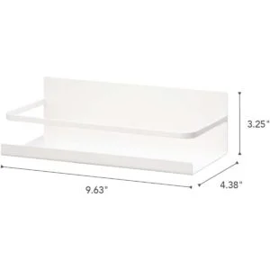 YAMAZAKI home 2410 Especiero magnético color blanco._5