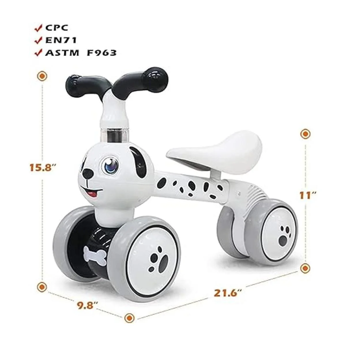 YGJT Bicicletas de equilibrio para bebés de 10 a 36 meses_6