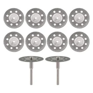 YEEZUGO 10 piezas de discos de corte de diamante con