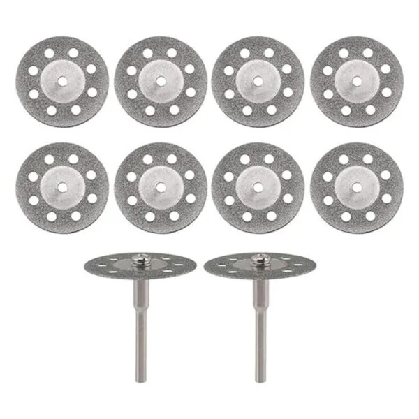 YEEZUGO 10 piezas de discos de corte de diamante con