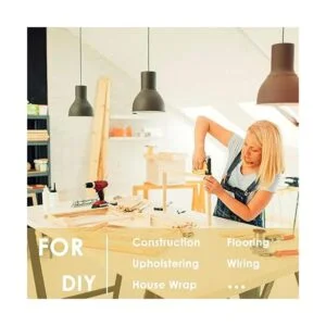 YEAHOME Pistola grapadora 4 en 1 con 4000 grapas