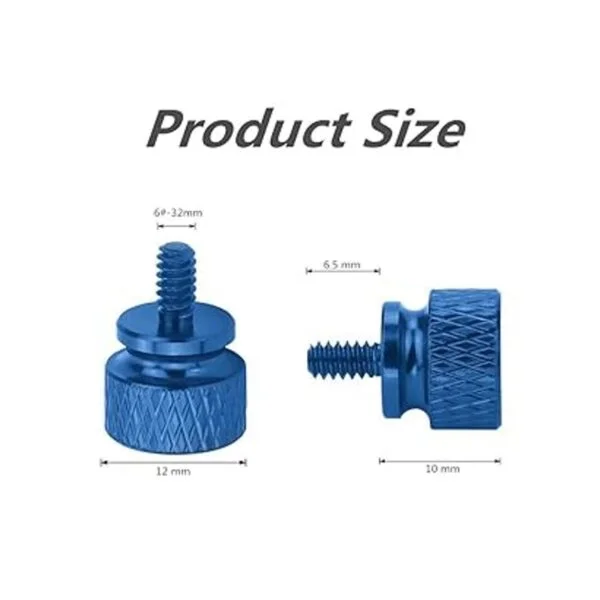 YATENG Tornillos para ordenador 10 unidades Azul Sky_4
