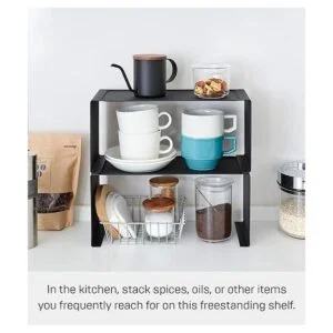 YAMAZAKI Home Tower Estante de cocina apilable_4