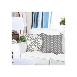 YCOLL Juego de 4 fundas de almohada de 18x18 moderna