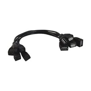 YCS Basics 9 inch Cable de extensión USB 2.0 a hembra a_1