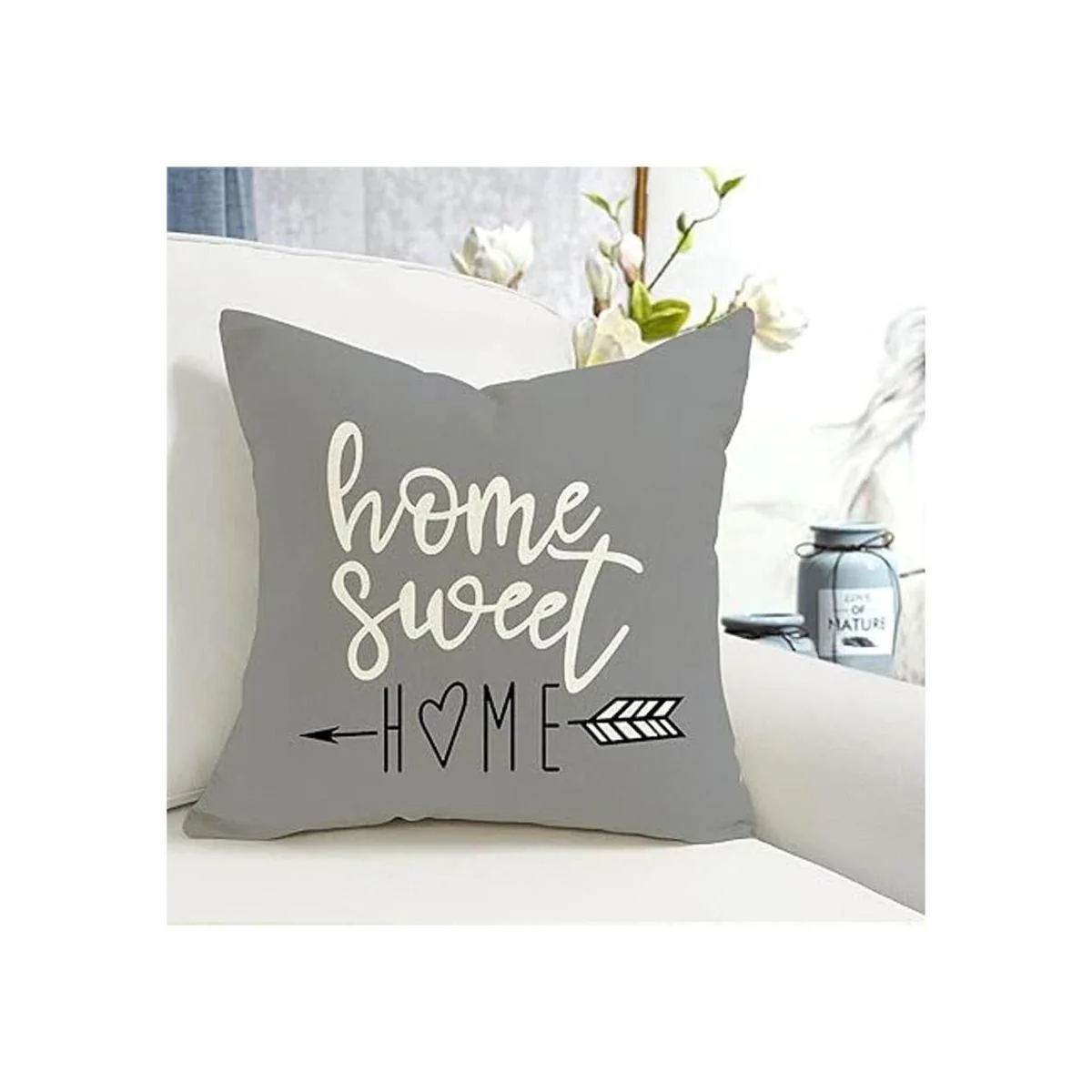 YCOLL Juego de 4 fundas de almohada de 18x18 moderna