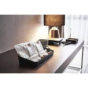 YAMAZAKI home Bandeja de amenidades de torre ancha L_2