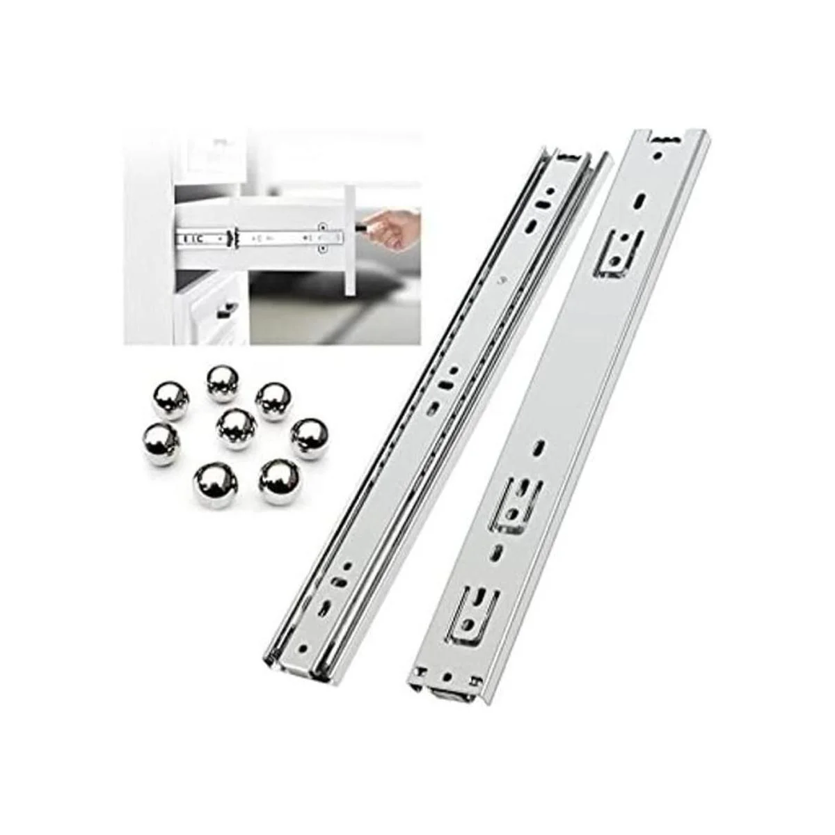 YENUO Diapositivas de cajón de extensión completa para_1