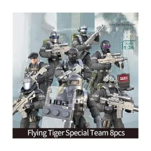 YEIBOBO Figura de acción de las fuerzas especiales con_2
