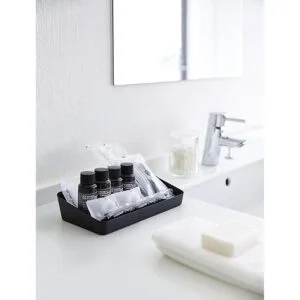 YAMAZAKI home Bandeja de amenidades de torre ancha L_3
