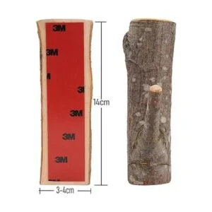 YANGQIHOME Paquete de 4 ganchos de pared de ramas de árbol_2