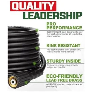 YAMATIC Manguera de lavado a presión de 3200 libras por_3