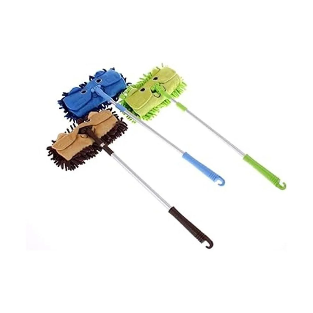 Xifando Mini fregona de microfibra de chenilla de dibujos