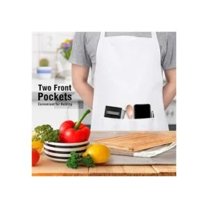 Xornis Paquete de 2 delantales de babero 100 algodón con