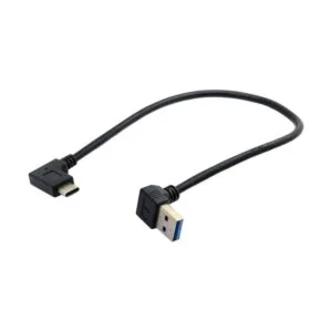 Xiwai Cable de datos reversible USB 3.1 USBC en ángulo a_4