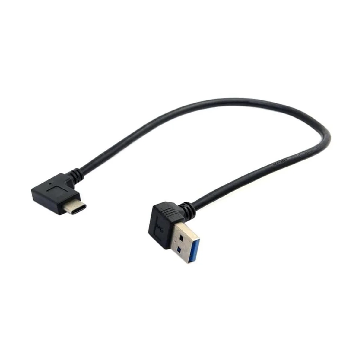 Xiwai Cable de datos reversible USB 3.1 USBC en ángulo a_4