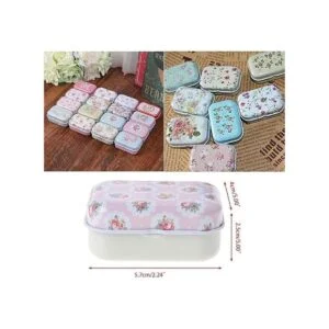 Ximimark Caja de monedas caja de almacenamiento de