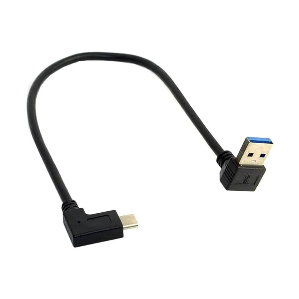 Xiwai Cable de datos reversible USB 3.1 USBC en ángulo a_5