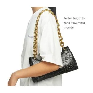 Xiazw DIY Cadena de metal de aluminio grueso y grueso