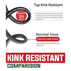 YAMATIC Manguera de lavado a presión de 3200 libras por_4