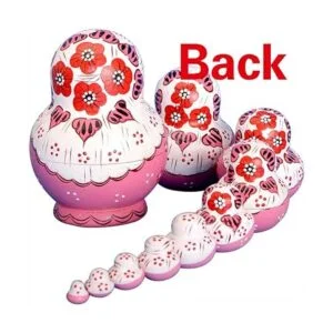 YAKELUS 10 muñecas rusas Matryoshka hechas a mano01071_3