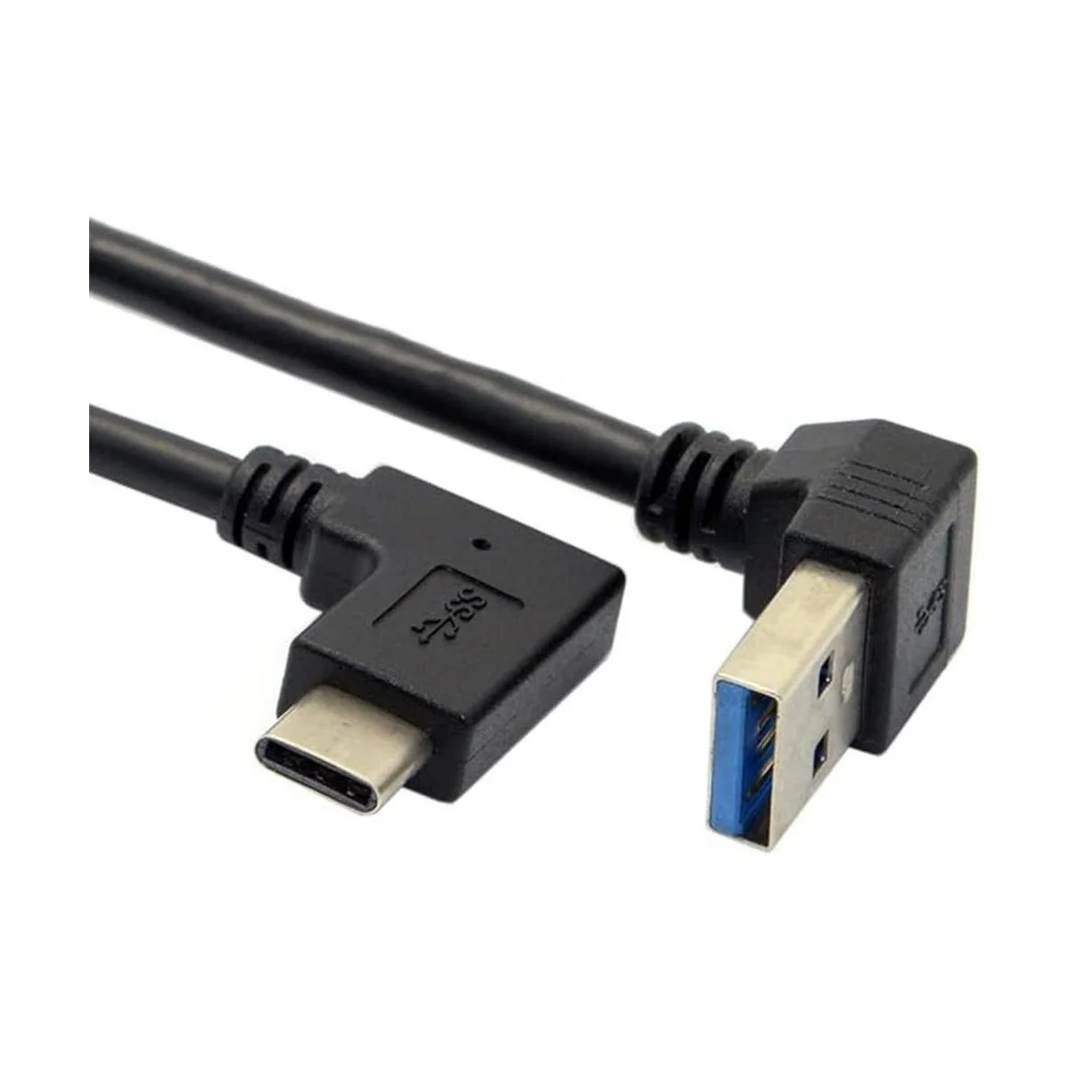 Xiwai Cable de datos reversible USB 3.1 USBC en ángulo a_3