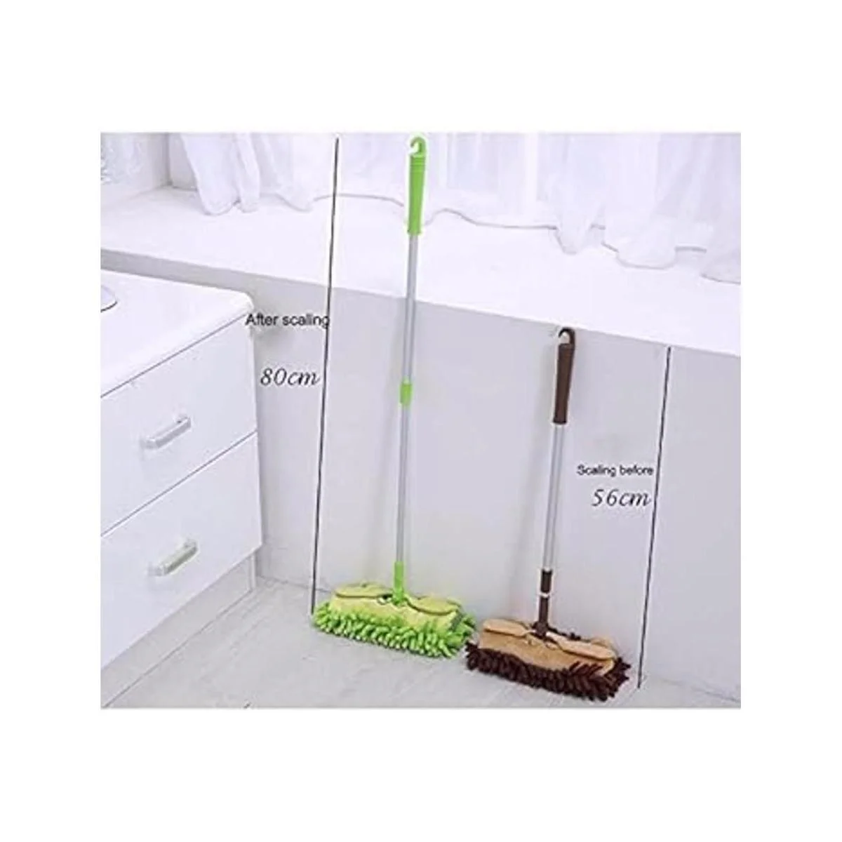 Xifando Mini fregona de microfibra de chenilla de dibujos