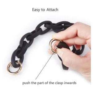 Xiazw Correa de repuesto para bolso de resina corta para